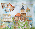 Heike Grüning: Dorfkirche, Paitzdorf